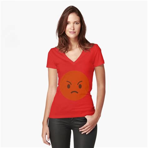 Angry Face Red Face Gift Yellow Grumpy Face Mad Face By Tis Noow