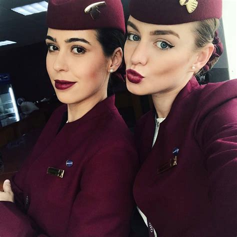 Hot Flight Attendants Flight Attendant Qatar Airways Cabin Crew Female Pilot