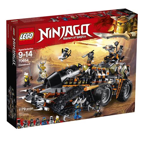 Lego Ninjago Dieselnaut Tank Play Set 70654