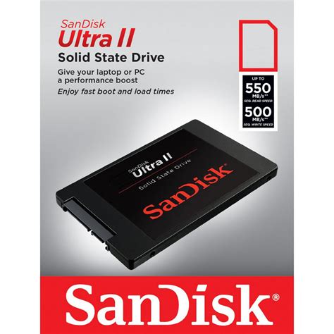 Sandisk Ultra Ii Ssd 240gb Sata3 Pccomponentes