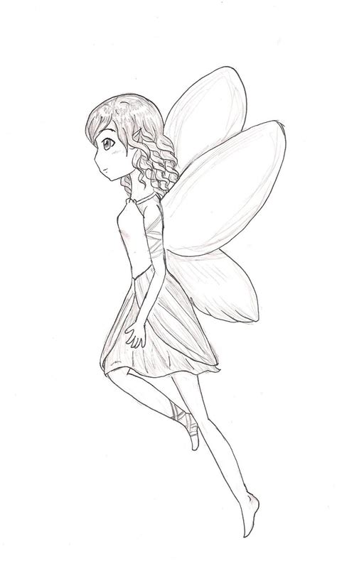 Flower Fairy Sketch By Saitheneko On Deviantart
