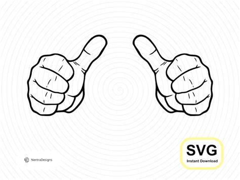 Thumbs Up Svg Hands Pointing At Me Myself And I With My Etsy Australia