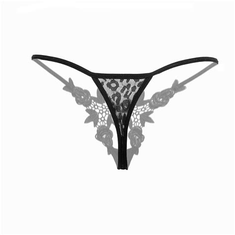 Women Sexy Hollw Out Lace G String Briefs Panties Thongs Lingerie Underwear Ebay
