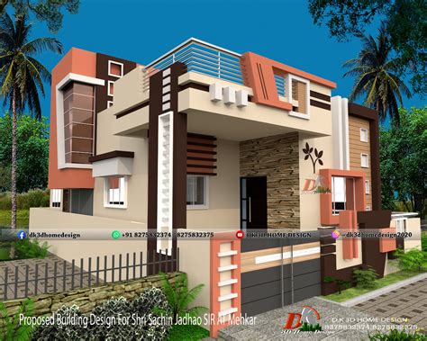 Single Floor Indian House Front Elevation Designs Photoshoot