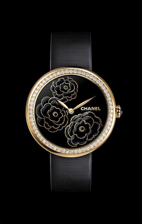 Chanel Watchmaking Mademoiselle PrivÉ CamÉlia Watch H3567