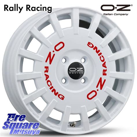 シング Oz Racing Rally Racing 50j 16インチ 45 4hpcd100 Gbk ホイール4本セット Oz