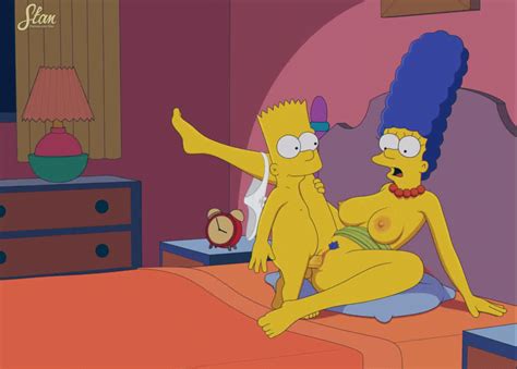 Marge Simpson Simpsons Porn Bart Simpson