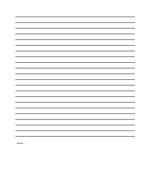 Printable Lined Paper This Printable Template Is Available To Download