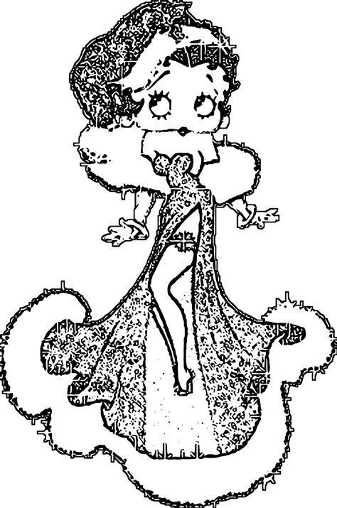Betty Boop We Coloring Page 321