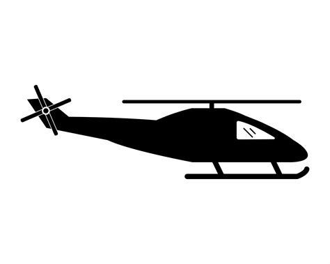 Helicopter Svg Icon Chopper Png Clipart Rotorcraft Aircraft Etsy