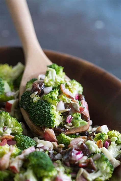 Classic Broccoli Salad Recipe With Bacon Taste And Tell