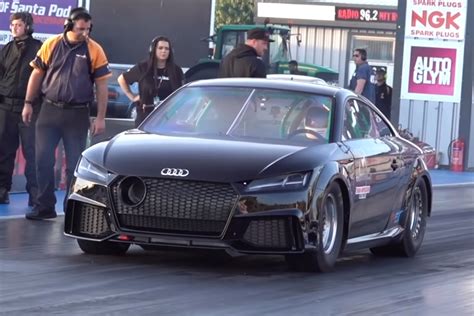 Awesome Awd Audi Rips Off 7 Second Passes With Ease