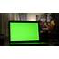 Laptop With Green Screen Dark Home Office  Dolly Shot Of Perfect To