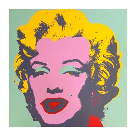 Andy Warhol Marilyn 1123 36x36 Silk Screen Print From Sunday B