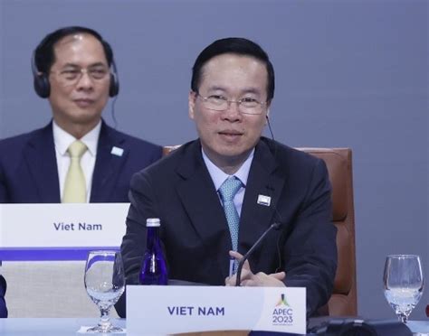 President Vo Van Thuong Attends Apec Economic Leaders Meeting