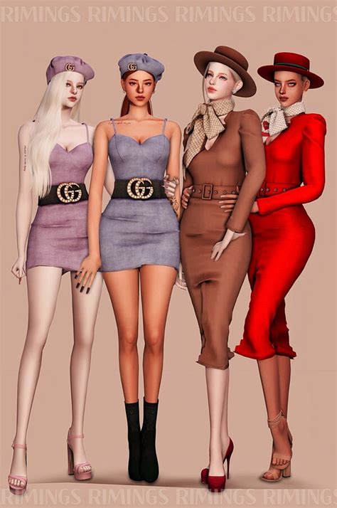 Fashion Collection From Rimings • Sims 4 Downloads