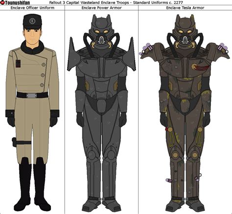 Fallout 3 Enclave Power Armorofficer Uniform By Tounushifan On Deviantart