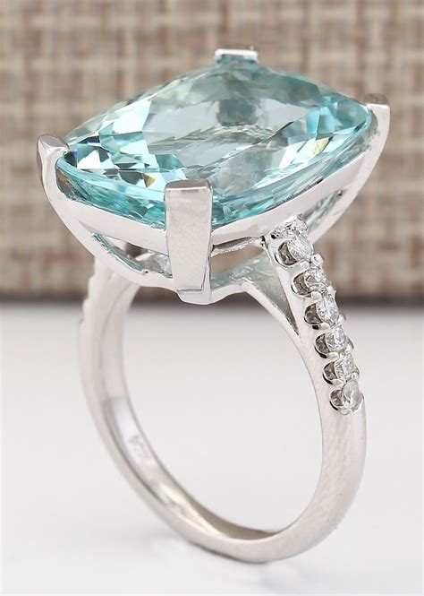Https://tommynaija.com/wedding/aquamarine Stone Wedding Ring