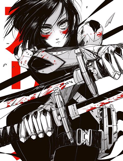 Alita Battle Angel Alita And 1 More Drawn By Vinne Danbooru