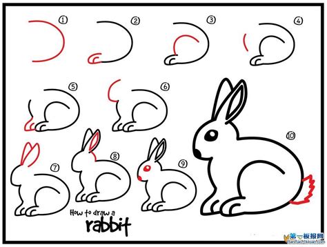 Konijn Tekenen Met Kleuters Bunny Drawing Art For Kids Hub Rabbit