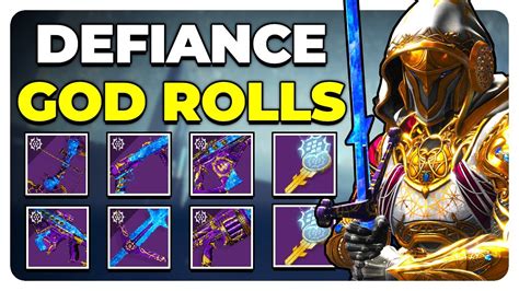 Destiny 2 New Season Of Defiance Weapons God Roll Guide Best Pve