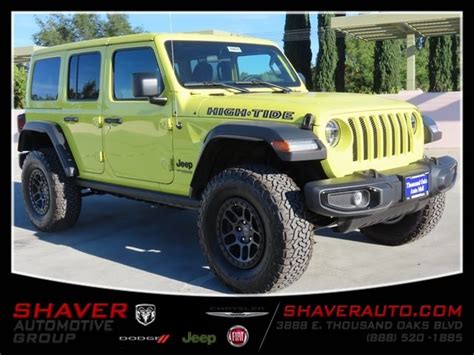 New 2022 Jeep Wrangler Unlimited High Tide Sport Utility In Thousand