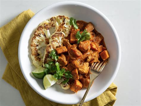 Coconut Curry Chicken And Sweet Potatoes