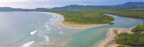 Aerial View Of Las Baulas National Marine Park Costa Rica Bjonagera
