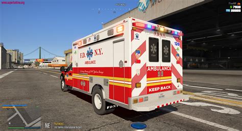 Fdny Lsfd Ambulance Els Non Els Fivemreplace 160 Gta 5 Mod