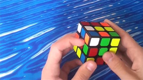 Rubiks Cube Example Solves White Cross Youtube