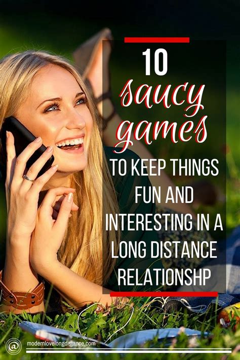 Stay married even though your jobs are taking you to different locations? 10 Saucy Long Distance Relationship Games To Keep Things ...