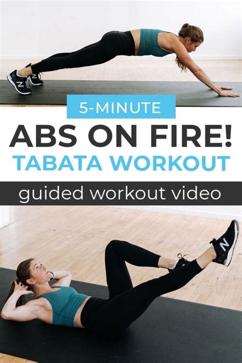 5 Minute Ab Workout For Women Video Nourish Move Love