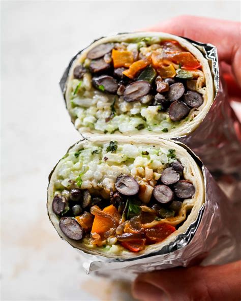 The Ultimate Vegetarian Burrito Dishing Out Health