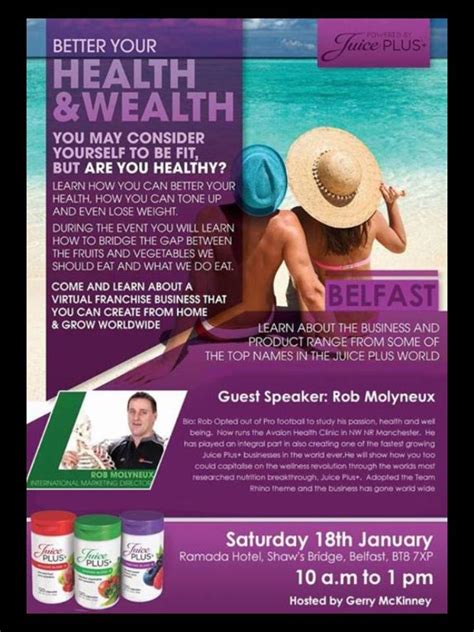 Great Juice Plus Event Happening This Saturday 10am To 1pm If You
