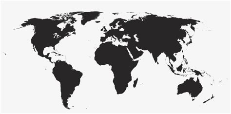 World Map World Continents Map Svg Transparent Png 2400x1200 Free