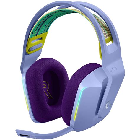 Buy The Logitech Lightspeed G733 Wireless Rgb Gaming Headset Lilac