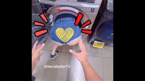 Naughty Stepsister Stuck In Washing Machine Youtube