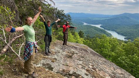 Conserving Carolina Opens View Abundant Youngs Mountain Hiking Trail Wlos