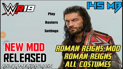 Wr3d Roman Reigns Mod By Aditya Freakins Gamerstation