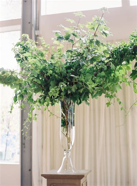 Greens Turned A City Wedding Into A Garden Oasis With Images