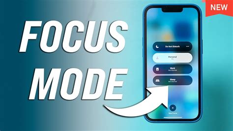 How To Use Focus Mode On Iphone Or Ipad Youtube