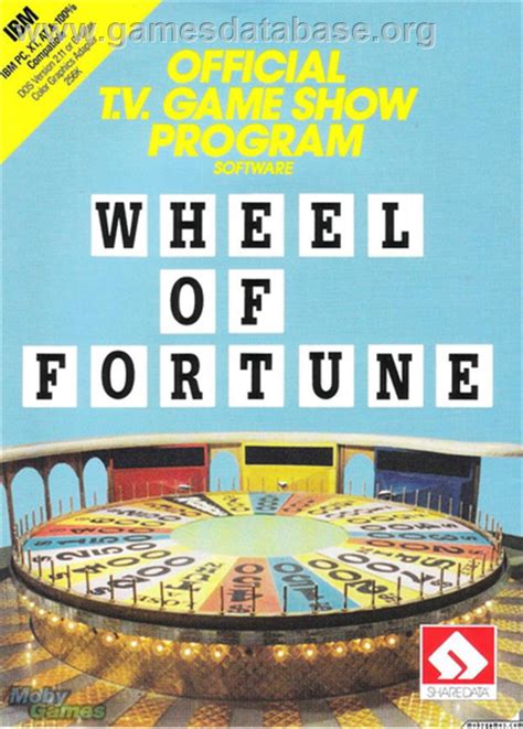 Wheel Of Fortune Microsoft Dos Artwork Box
