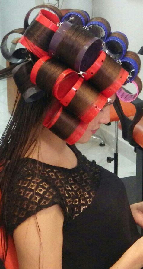44 Guys In Rollers Ideas In 2021 Hair Rollers Curlers Hair Curlers
