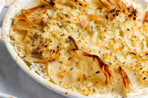 Combining butter and oil gives the potatoes a nice flavor and also helps prevent them from burning. Creamy Scalloped Potatoes Recipe — The Mom 100