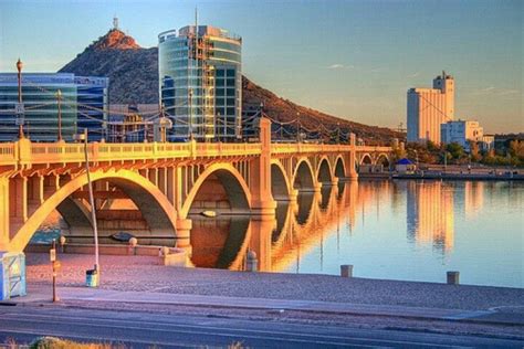 Tempe Arizona Home Of The Arizona State U Sun Devils Mill Avenue And