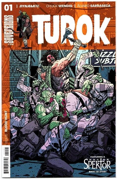 Turok 1 Cvr D Dynamite 2017 VF NM Comic Book Covers Comic Book
