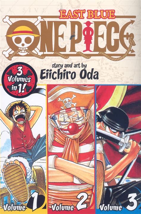 One Piece Omnibus Edition Vol 1 Includes Vols 1 2 And 3 Includes