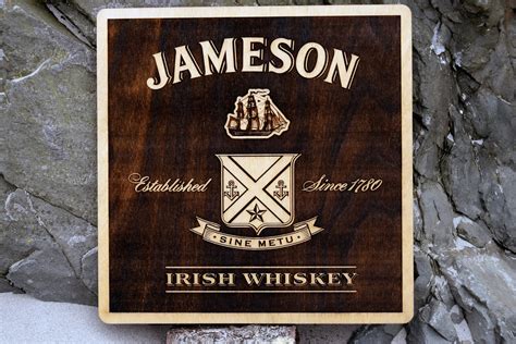 Jameson Irish Whiskey Plaque Sign Pub Bar Etsy