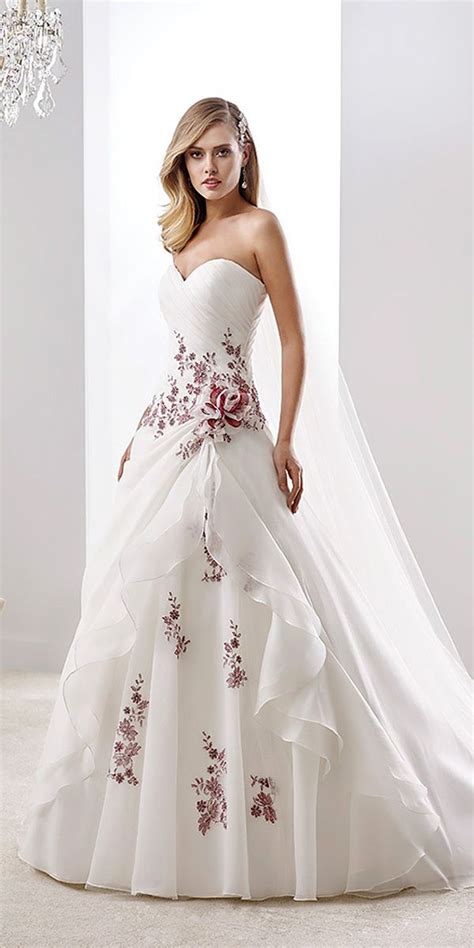 27 Ultra Pretty Floral Wedding Dresses For Brides Vestido De Noiva Vestidos Vestido De Casamento