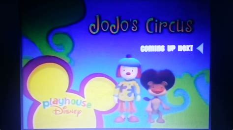 Playhouse Disney Jojos Circus Coming Up Next Promo 2005 Recreation